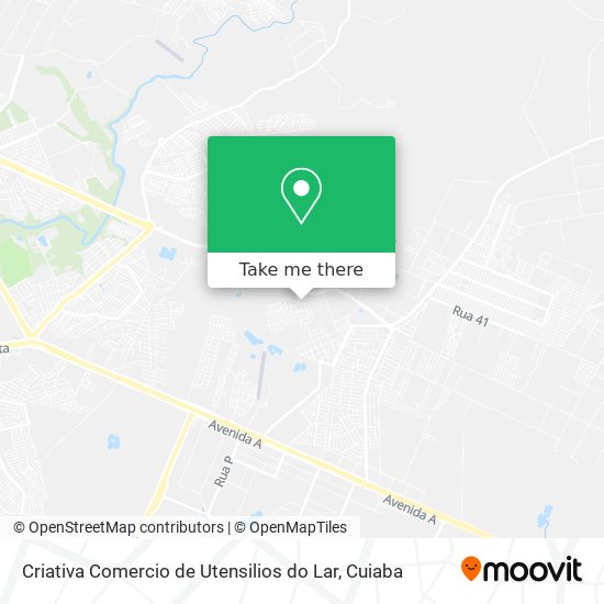 Criativa Comercio de Utensilios do Lar map