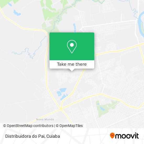 Distribuidora do Pai map