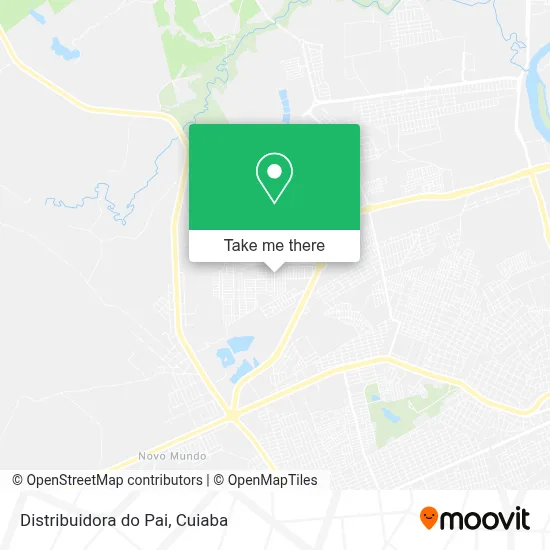 Distribuidora do Pai map