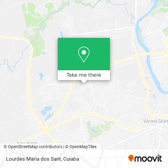 Lourdes Maria dos Sant map