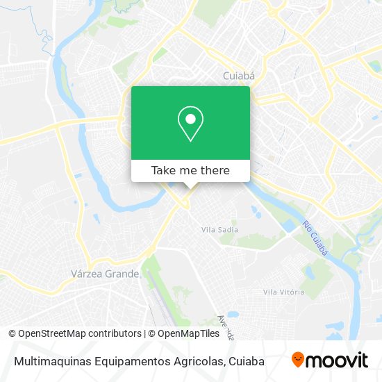 Multimaquinas Equipamentos Agricolas map