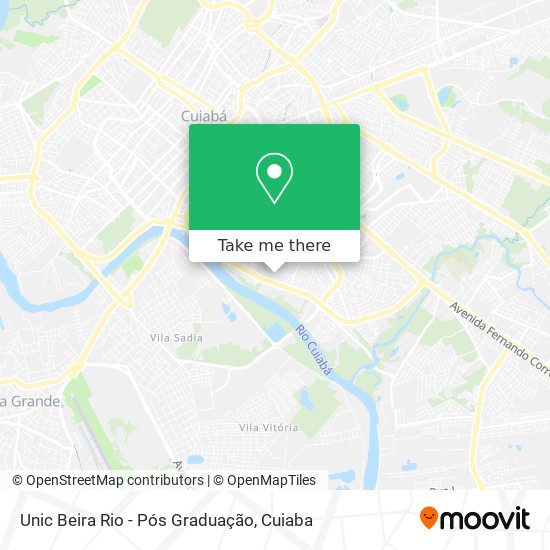 Unic Beira Rio - Pós Graduação map