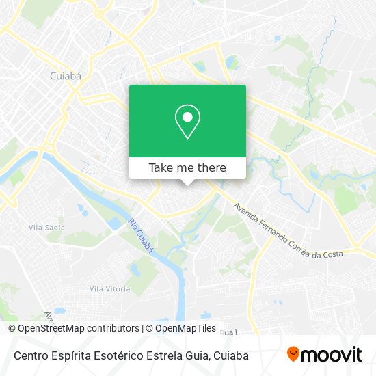 Centro Espírita Esotérico Estrela Guia map