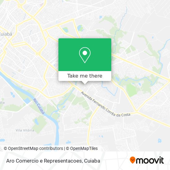 Aro Comercio e Representacoes map