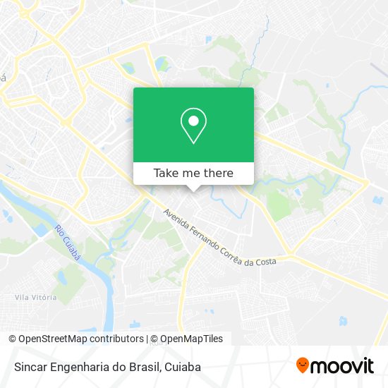 Sincar Engenharia do Brasil map