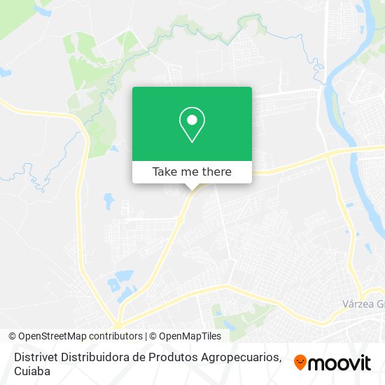 Distrivet Distribuidora de Produtos Agropecuarios map