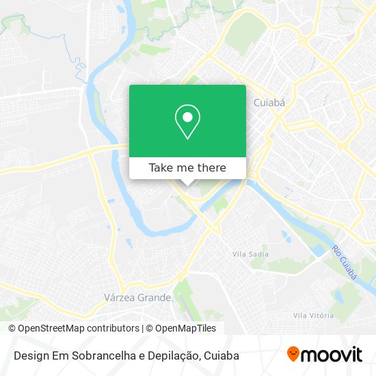 Design Em Sobrancelha e Depilação map