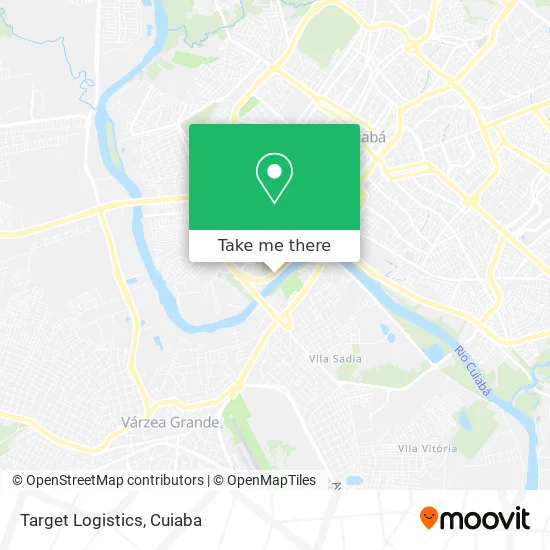 Target Logistics map