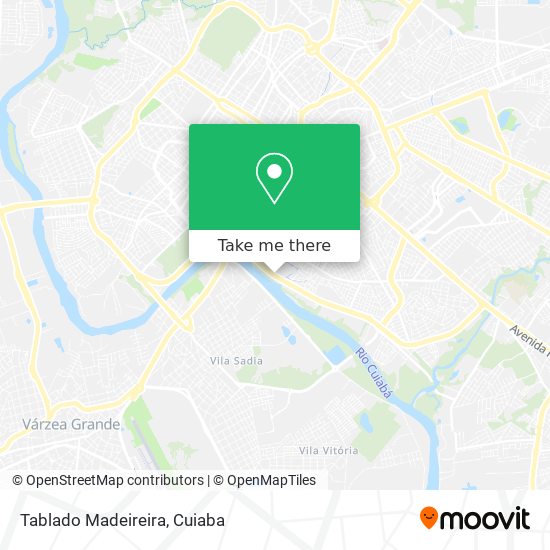 Tablado Madeireira map