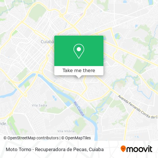 Moto Torno - Recuperadora de Pecas map