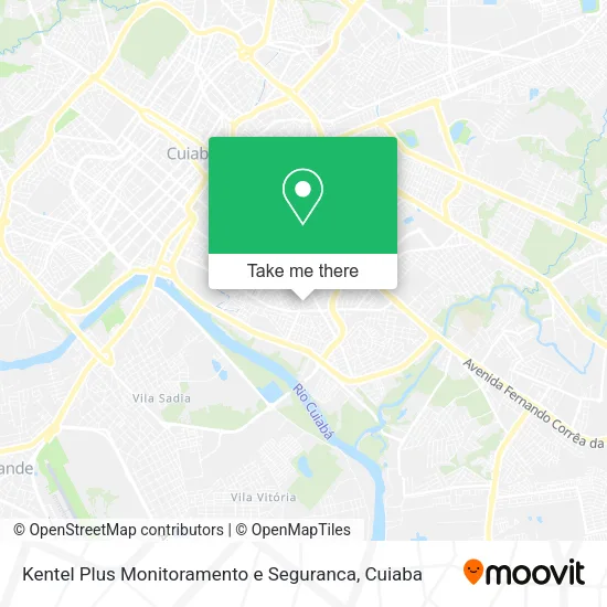 Kentel Plus Monitoramento e Seguranca map