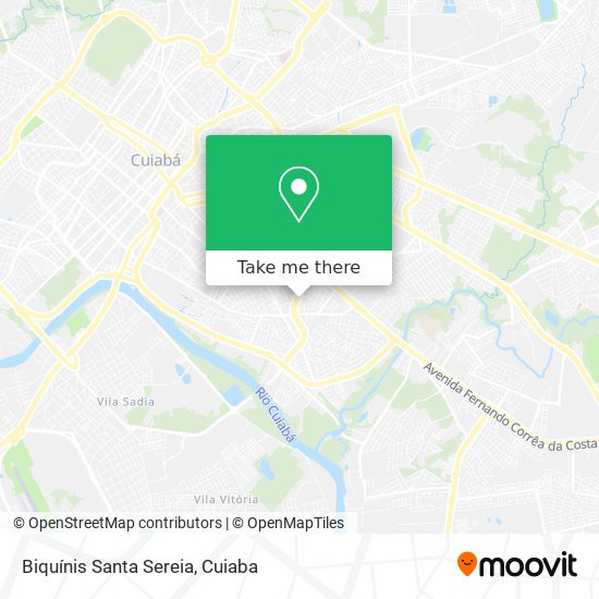 Biquínis Santa Sereia map