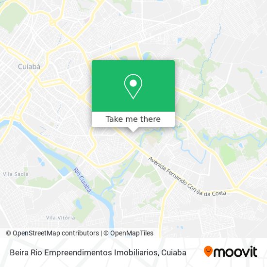 Beira Rio Empreendimentos Imobiliarios map