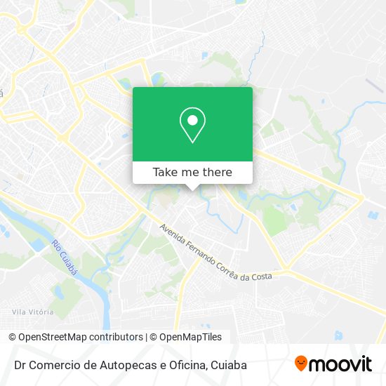 Dr Comercio de Autopecas e Oficina map