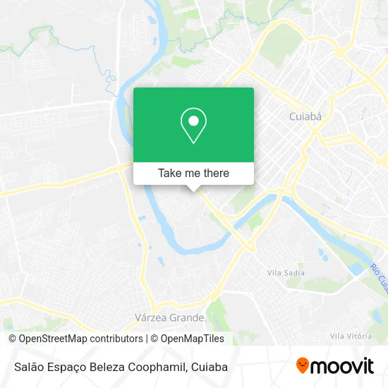 Salão Espaço Beleza Coophamil map