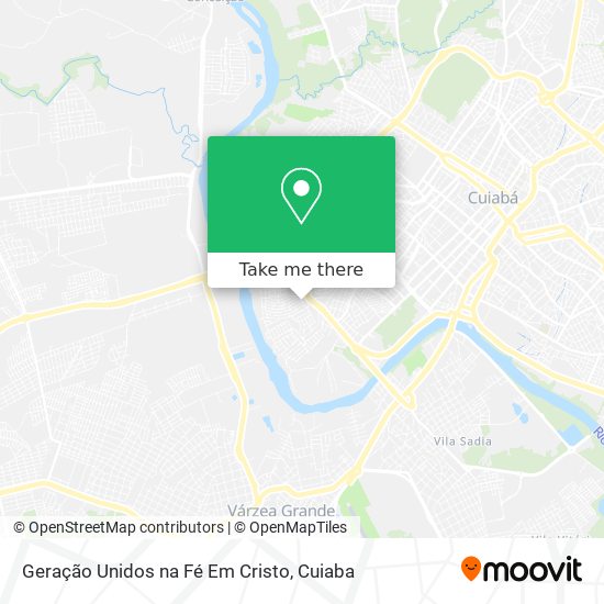 Geração Unidos na Fé Em Cristo map