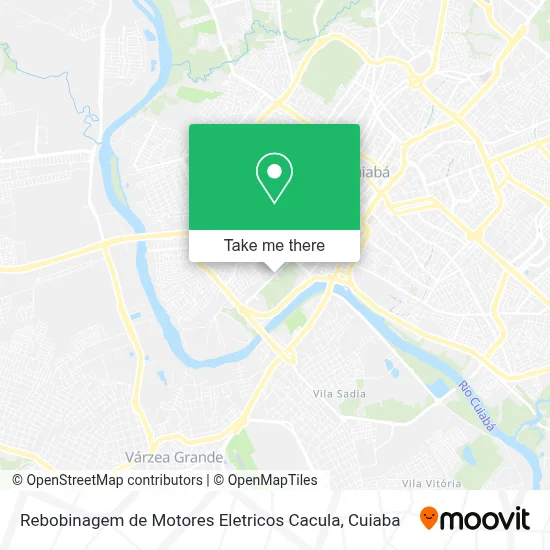 Rebobinagem de Motores Eletricos Cacula map