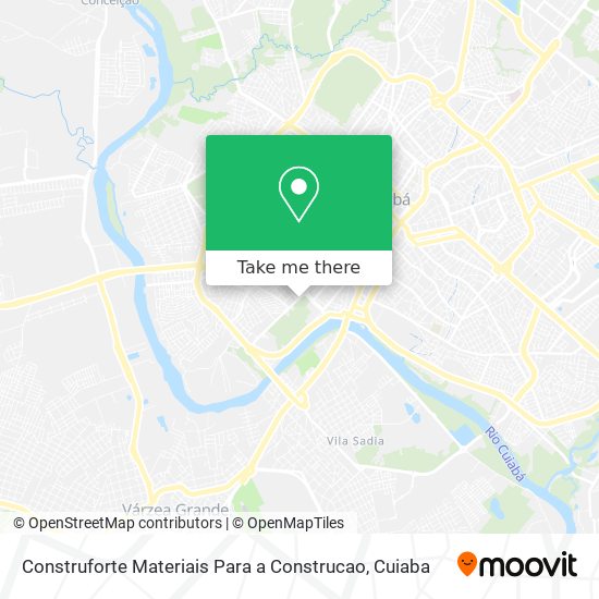 Construforte Materiais Para a Construcao map