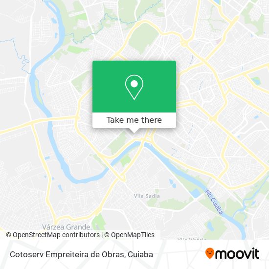 Cotoserv Empreiteira de Obras map