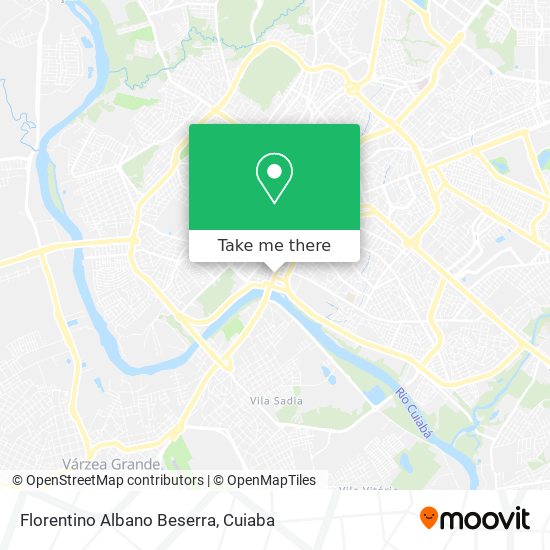 Florentino Albano Beserra map