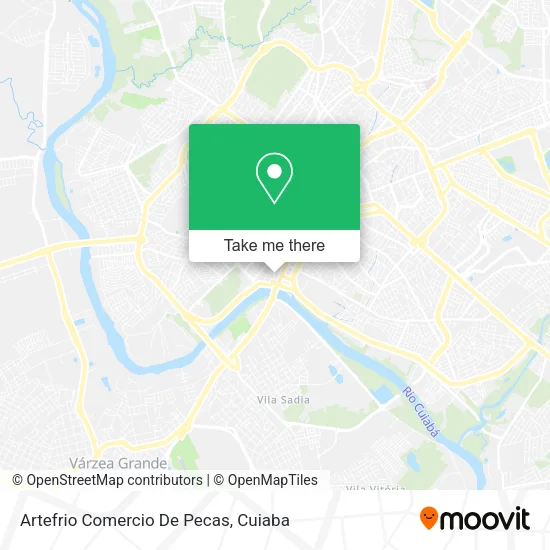 Artefrio Comercio De Pecas map