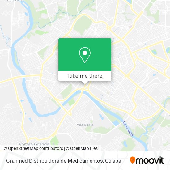 Granmed Distribuidora de Medicamentos map