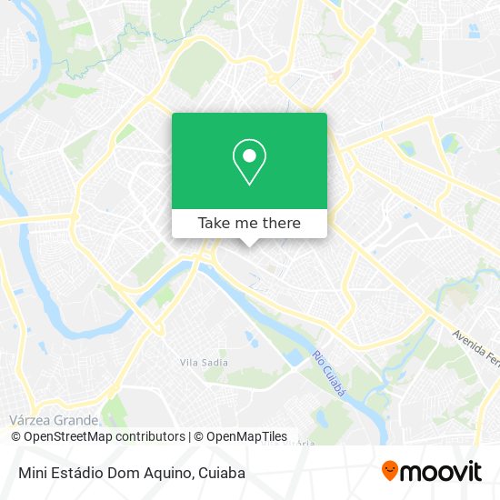 Mini Estádio Dom Aquino map