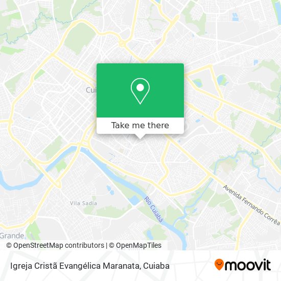 Igreja Cristã Evangélica Maranata map