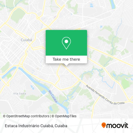 Estaca Industriário Cuiabá map