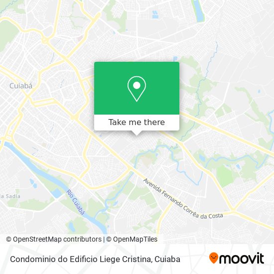 Condominio do Edificio Liege Cristina map