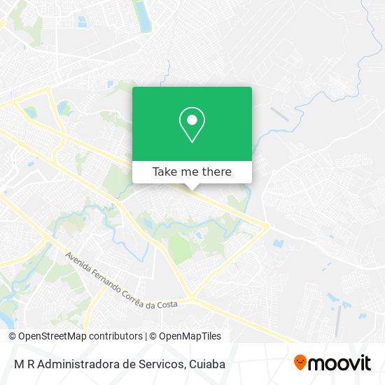 M R Administradora de Servicos map