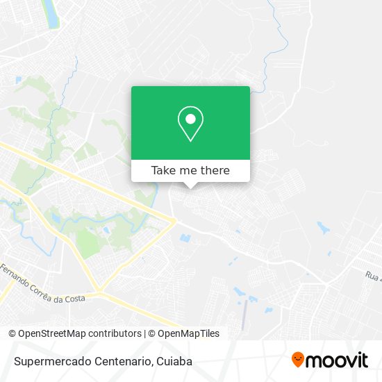 Supermercado Centenario map