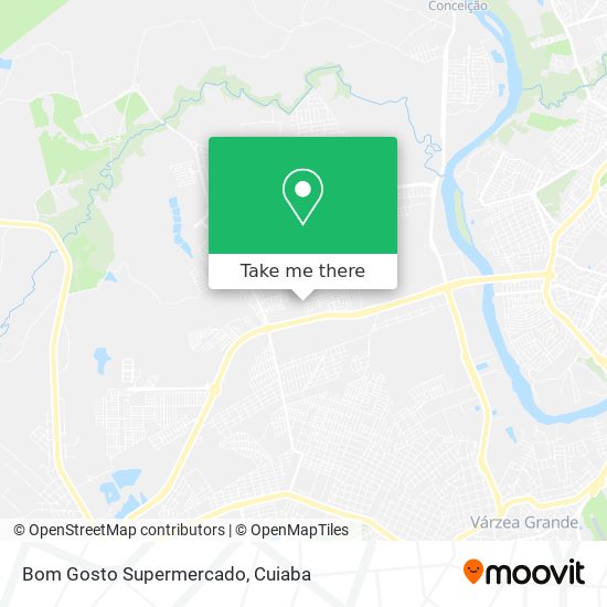 Bom Gosto Supermercado map