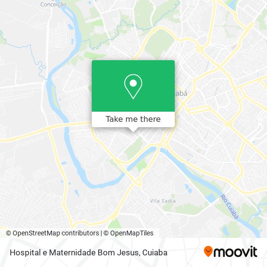 Hospital e Maternidade Bom Jesus map