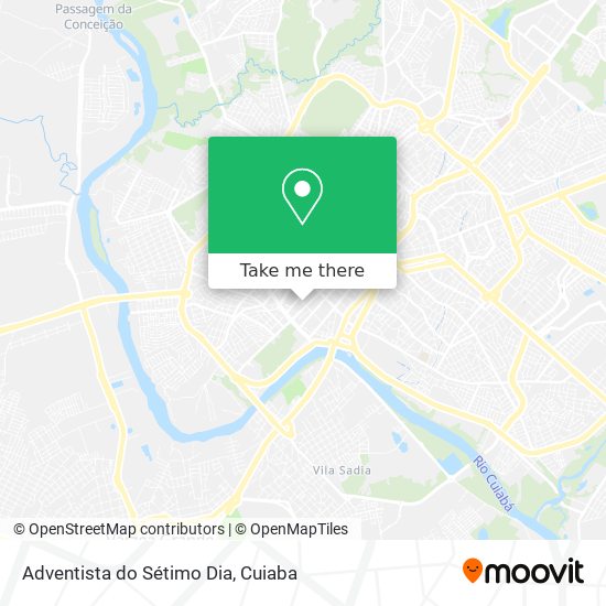 Adventista do Sétimo Dia map