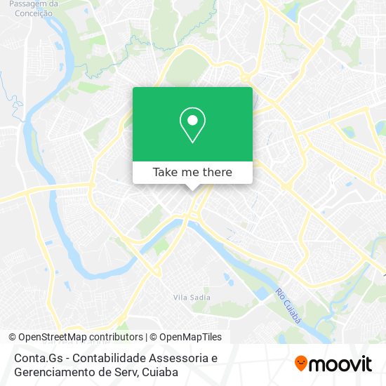 Conta.Gs - Contabilidade Assessoria e Gerenciamento de Serv map