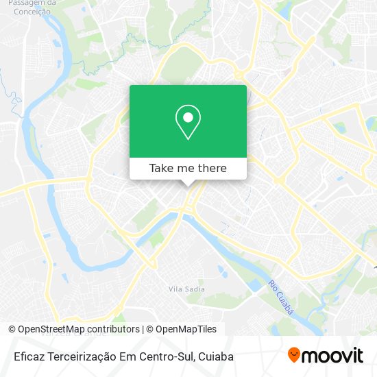 Eficaz Terceirização Em Centro-Sul map