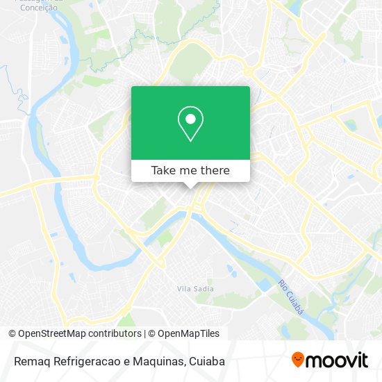 Mapa Remaq Refrigeracao e Maquinas