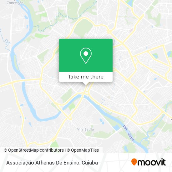 Mapa Associação Athenas De Ensino