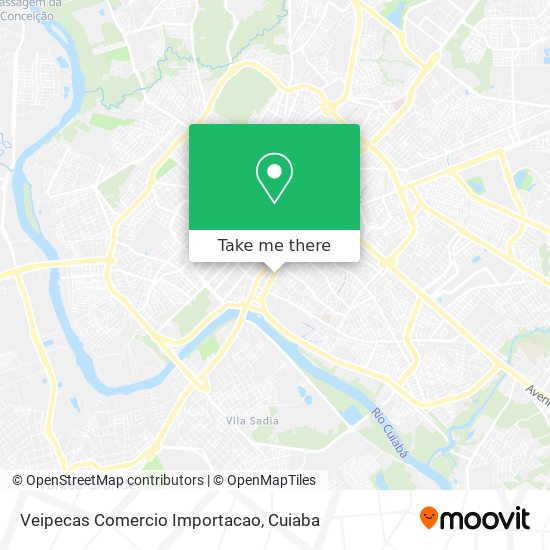 Veipecas Comercio Importacao map