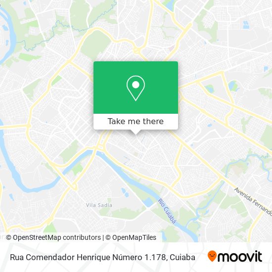 Rua Comendador Henrique Número 1.178 map