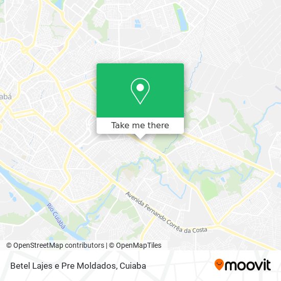 Betel Lajes e Pre Moldados map