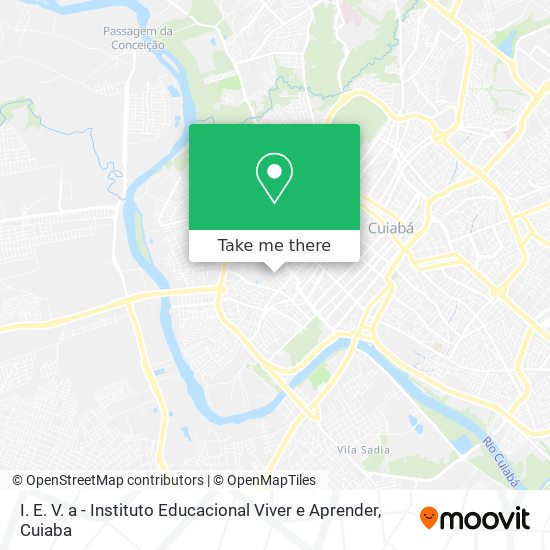 I. E. V. a - Instituto Educacional Viver e Aprender map