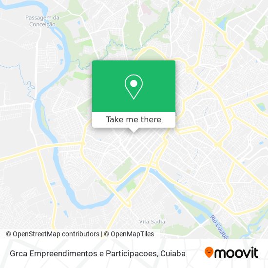 Grca Empreendimentos e Participacoes map