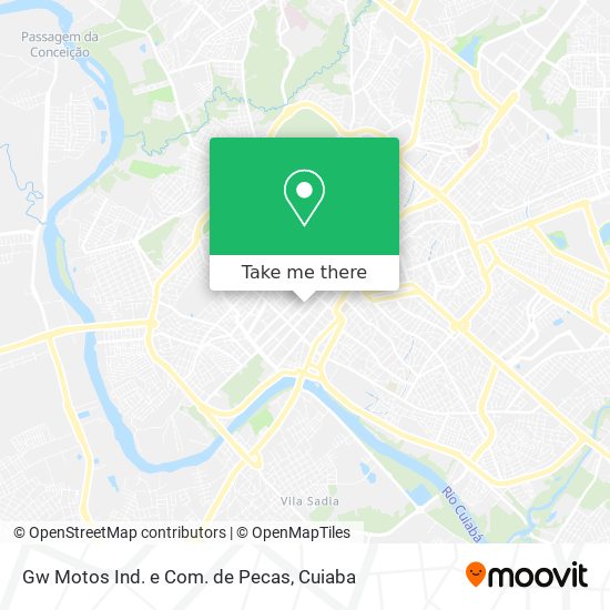 Gw Motos Ind. e Com. de Pecas map