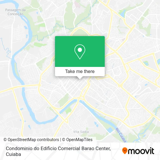 Condominio do Edificio Comercial Barao Center map