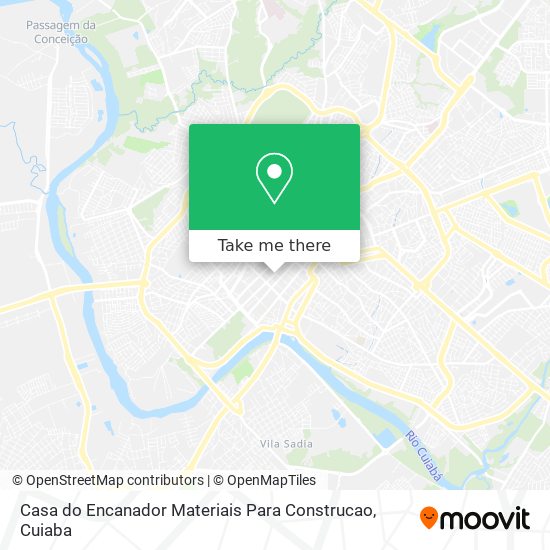 Casa do Encanador Materiais Para Construcao map