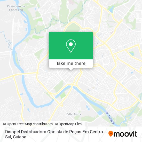 Disopel Distribuidora Opolski de Peças Em Centro-Sul map