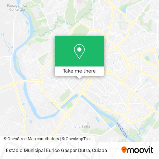 Estádio Municipal Eurico Gaspar Dutra map