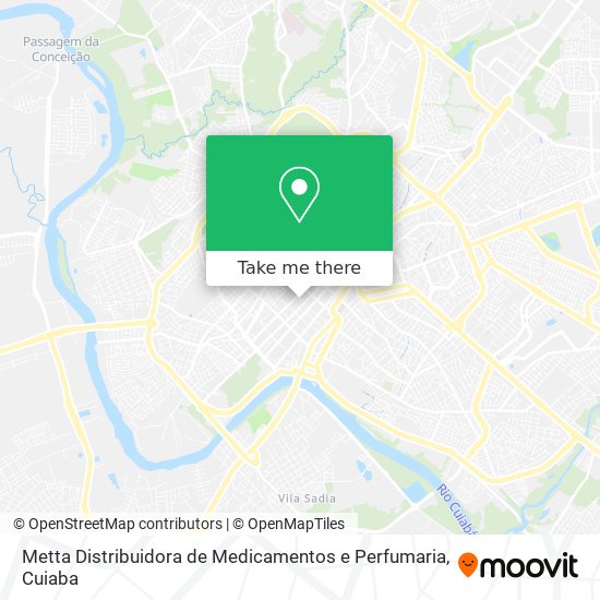 Metta Distribuidora de Medicamentos e Perfumaria map